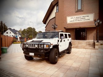 HUMMER H2 Biały Warszawa