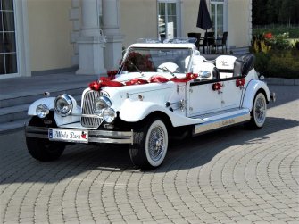 Luksusowe samochody do ślubu Kabriolet RETRO auta zabytkowe na wesele Warszawa