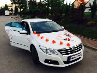 Auto do Ślubu Wynajem VW Passat CC R-line Tarnów