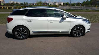 Samochód do ślubu, auto na wesele - Citroen DS5 biała perła  Jerzmanowice