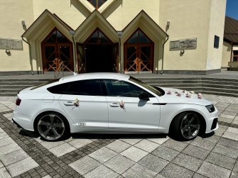 AUDI DO ŚLUBU ŚLĄSK  / AUDI A5 nowy model Siewierz 