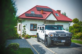 HUMMER H2 Biały Warszawa