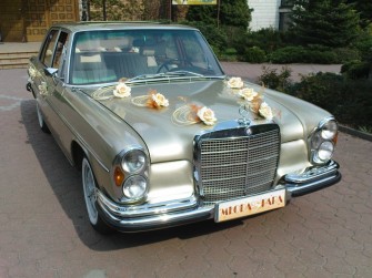 STYLOWY ZABYTKOWY MERCEDES NA ŚLUB, DO ŚLUBU, NA WESELE Radomsko