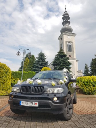 TRANSPORTER Auto do Ślubu BMW X5 SUV lub BMW 7 LIMUZYNA +Usługa Dronem Dębica