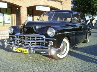 DODGE CORONET LIMOUSINE (1949) z kolekcji 10 zabytkowych limuzyn Olsztyn