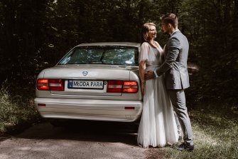 Auto do ślubu #limuzynądoślubu klasyk Lancia Kappa Bielsko-Biała