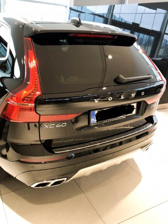 Volvo xc 60 R design onyx black  Plewiska