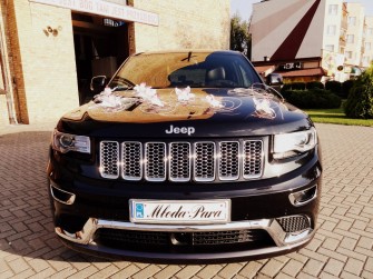 Auto do ślubu Range Rover Evoque & Jeep Grand Cherokee Rypin