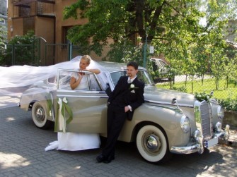 Zabytkowy Mercedes Adenauer Łódź