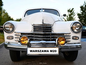 Warszawa M20 auto do ślubu Olsztyn i okolice