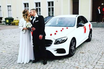 Auto do ślubu - Luksusowy biały Mercedes, 2018r, AMG  Wrocław