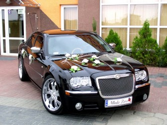 Samochody do wypożyczenia na ślub wesele Nestor Baron, Chrysler 300C Mińsk Mazowiecki