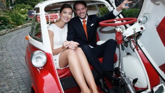 Książę Luksemburga wziął ślub BMW ISETTA Radom