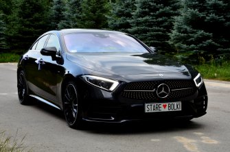 Mercedes CLS 400d auto do ślubu Kunów