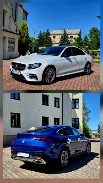 Mercedes biały kameleon lub GLC Coupe Łódź