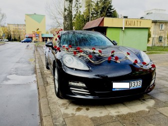 Porsche Panamera do ślubu Warszawa Biała Podlaska Białystok Lublin