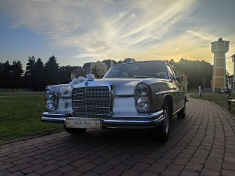 Auto do ślubu zabytkowy Mercedes W108  Szczecin