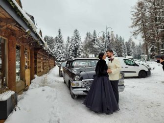 👑 Czajka GAZ-13  – Wołga do ślubu! 👑 Kraków