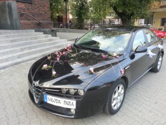 Alfa Romeo 159 do ślubu Warszawa
