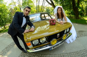 Pięknym Polskim Fiatem do ślubu Radom