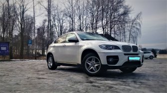 BMW X6 Auto do Ślubu Piękne Niezapomniana Biała Częstochowa