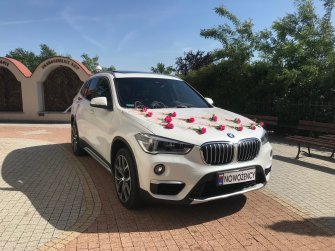Najnowsze BMW X1 auto do ślubu Konin