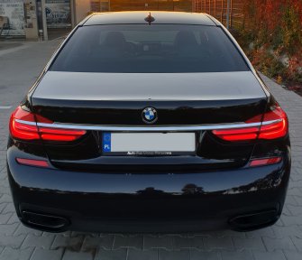 BMW 7 do ślubu z kierowcą Warszawa