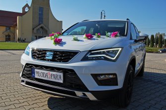 Auto do ŚLUBU / WESELA / STUDNIÓWKI - SEAT ATECA 2018r Brzesko