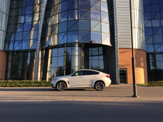 Białe BMW X6 woj. łódzkie Łódź
