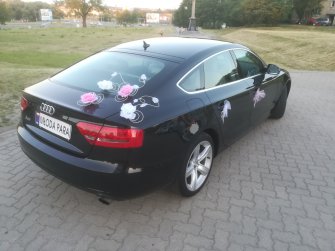 Audi A5 na ślub wesele Białystok