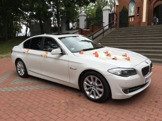 Auto Do Ślubu Białe BMW F10 Łódź