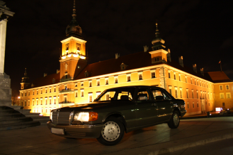 UWAGA! Mercedes S-Klasa W126 wynajem auto limuzyna samochód ślubu SEC Warszawa