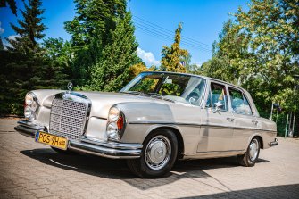 Auto do ślubu zabytkowy Mercedes W108  Szczecin