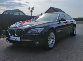 Auto do Ślubu BMW seria 7 LONG Limuzyna Łuków