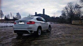 BMW X6 Auto do Ślubu Piękne Niezapomniana Biała Częstochowa