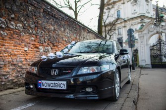Honda Accord type s do ślubu i wesela Kraków