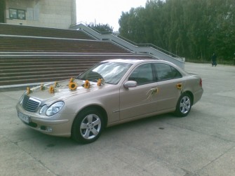 Luksusowy ZŁOTY Mercedes E-klasse Kraków