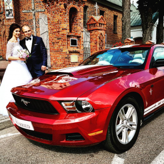 Ford Mustang do ślubu, imprezy, studniówki Bydgoszcz