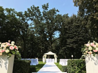 Ślub i wesele w plenerze Pałacu Bagatela Ostrów Wielkopolski