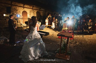 Ceremonia ślubna na zamku Mysłowice, Katowice, Kraków