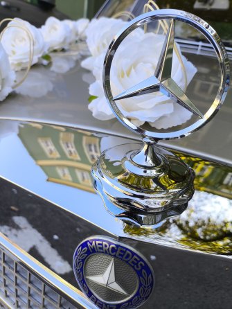 Auto do ślubu zabytkowy Mercedes W108  Szczecin