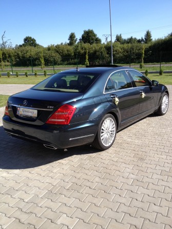 Limuzyna do ślubu Mercedes S klasa 2012 r Warszawa i okolice