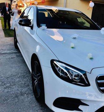 Auto do ślubu - Luksusowy biały Mercedes, 2018r, AMG  Wrocław