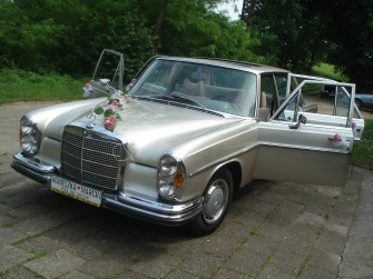 Auto do ślubu zabytkowy Mercedes W108  Szczecin