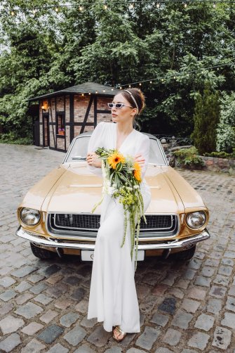 Ford Mustang złoty 1968 Gdańsk