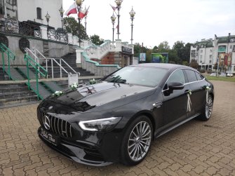  Do Ślubu Piękny Mercedes AMG 4door Białystok