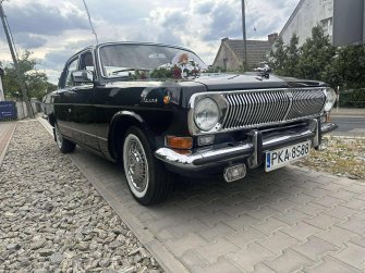 Czarna Wołga do Ślubu Kalisz