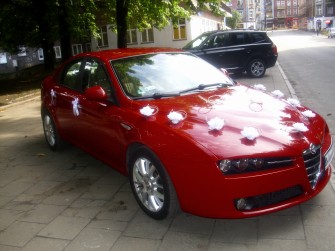 Alfa Romeo 159 do ślubu Zabrze