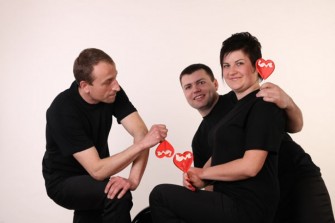 Zespół muzyczny Rh plus
Agnieszka, Jarek i Przemek Stara Brzeźnica