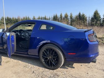 Ford Mustang 2013 Base Deep Impact Blue Gdańsk